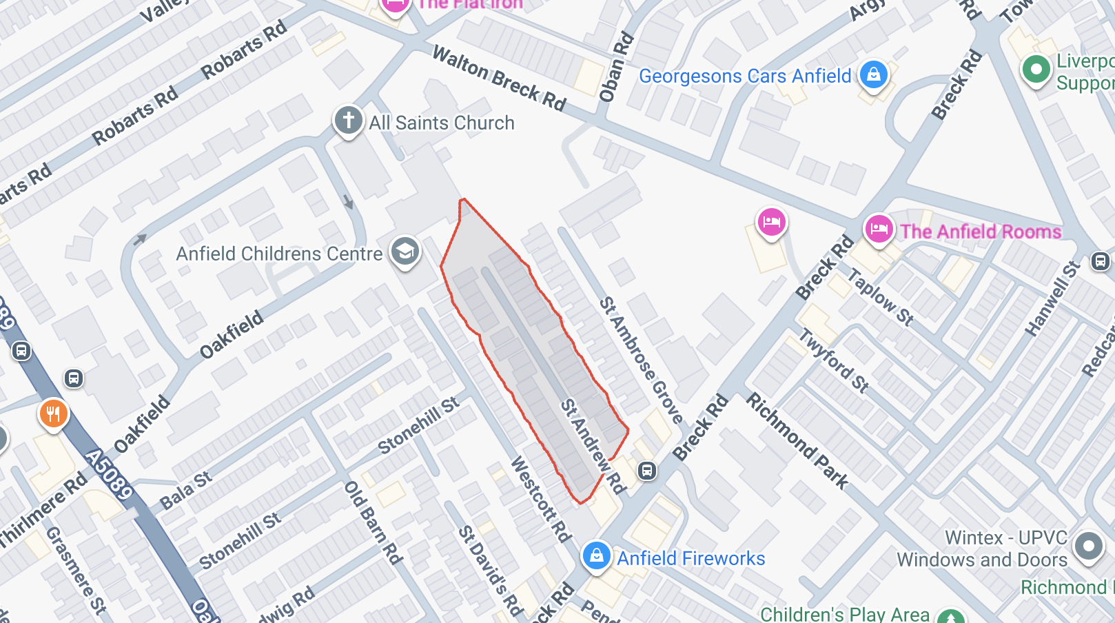 St Andrew Road, Liverpool, L4